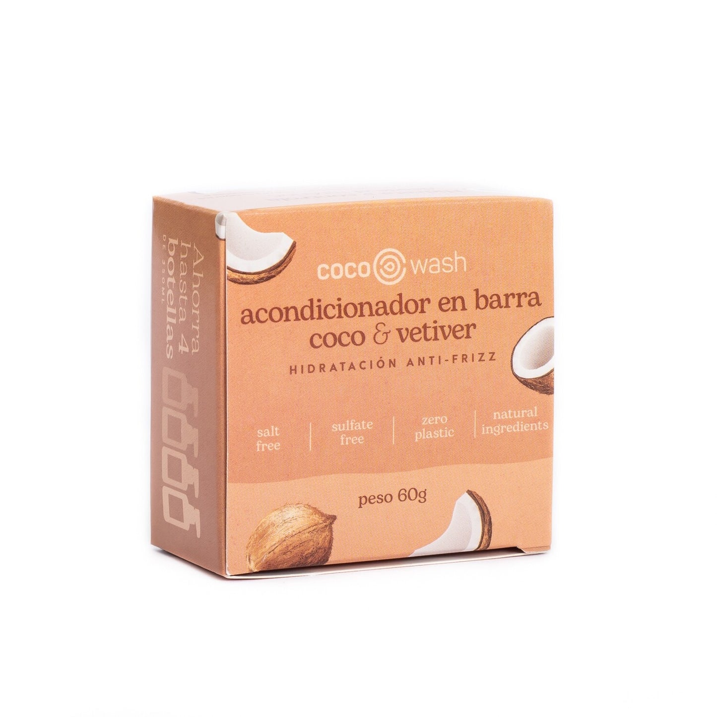 Acondicionador en barra de Coco y Vetiver
