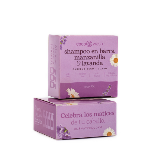 Shampoo en barra de Manzanilla & Lavanda