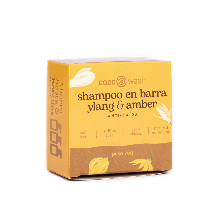 Shampoo en barra de Ylang & Amber Anti Caida