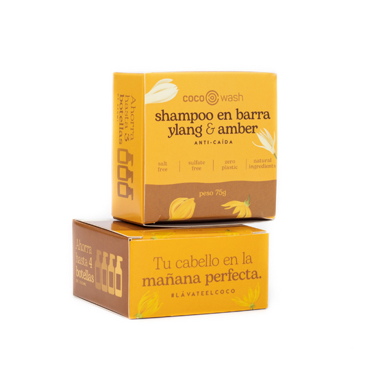 Shampoo en barra de Ylang & Amber Anti Caida