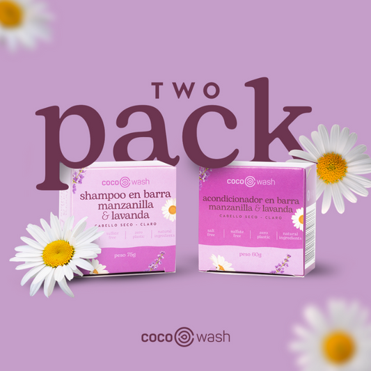 Two Pack Shampoo y Acondicionador Manzanilla & Lavanda